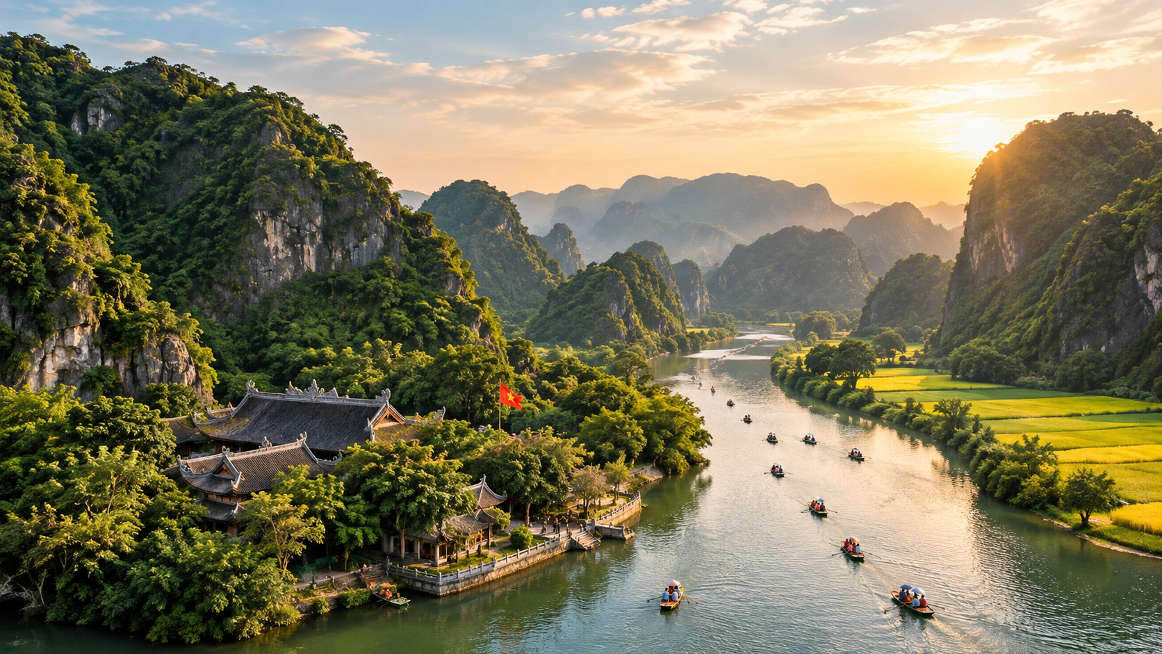 BAI DINH – TRANG AN – MUA CAVE  FULL DAY TOUR